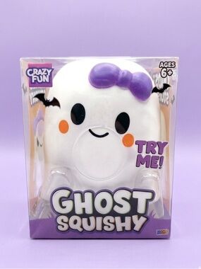 NEW Ghost Squishy Toy Sealed 💜 Viral squishy toy Halloween gift fidget toy